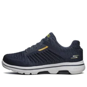 Go Walk 5 Low-Top Blu/Giallo
