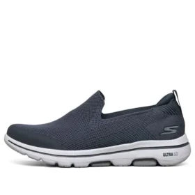 Go Walk 5 Mocassini Bassi Blu