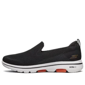 Go Walk 5 Mocassini Bassi Nero/Bianco