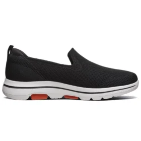 Go Walk 5 Mocassini Bassi Nero/Bianco