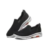Go Walk 5 Mocassini Bassi Nero/Bianco