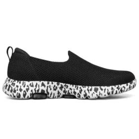 Go Walk 5 Mocassini Nero/Bianco