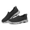 Go Walk 5 Mocassini Nero/Bianco