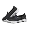 Go Walk 5 Slip-on “Black White”