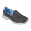 Go Walk 6 Low Loafer Grigio/Blu