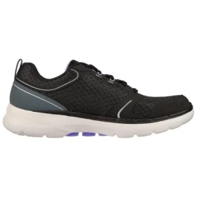 Go Walk 6 Low-Top Nero/Viola