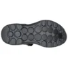 Go Walk 6 Sandal “Black Grey”