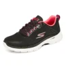 Go Walk 6 “Stunning Glow – Nero/Rosa shocking”