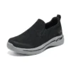 Go Walk Arch Fit-Conference “Black Grey”