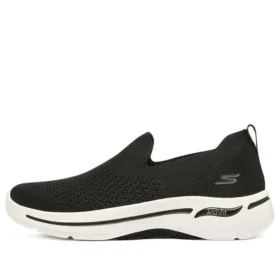 Go Walk Arch Fit Slip on “Black White”