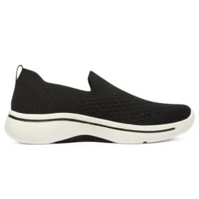 Go Walk Arch Fit Slip on “Black White”