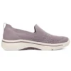 Go Walk Arch Fit Slip on “Taupe Purple”