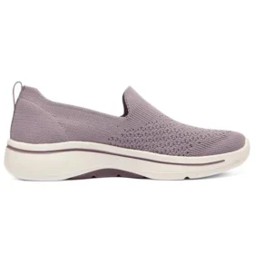 Go Walk Arch Fit Slip on “Taupe Purple”