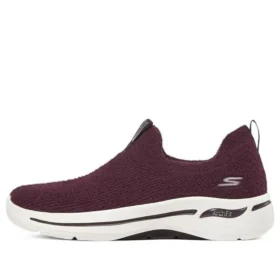 Go Walk Arch Fit “Wine Red White”