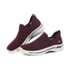 Go Walk Arch Fit “Wine Red White”