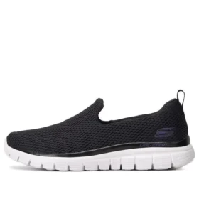 Go Walk Burst Slip On “Black White”