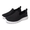 Go Walk Burst Slip On “Black White”