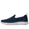 Go Walk Burst Slip On “Navy”
