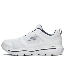 Go Walk Evolution Ultra Low-Top Bianco/Blu