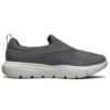 Go Walk Evolution Ultra Low-Top “Grigio Bianco”