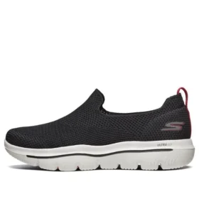 Go Walk Evolution Ultra Low Top Nero/Rosso