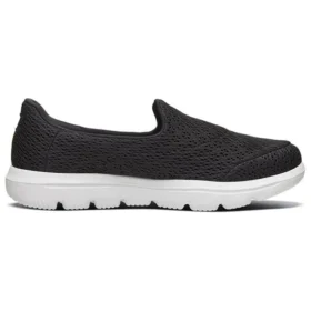 Go Walk Evolution Ultra Slip on “Nero Bianco”