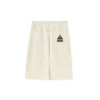 Gonna casual ampia in maglia con coulisse della serie Lifestyle “Bianco”