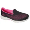 GOwalk 6 Cosmic Force Loafers Nero/Rosa
