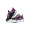 Heart Lights Low-Top K Nero/Rosa
