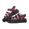 Jammers Poppin” Sandalo con cinturini “Burgundy”