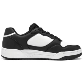 Koopa Court “Volley Low Varsity – Nero Bianco”