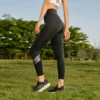 Leggings aderenti da fitness “Nero Grigio”