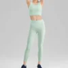 Leggings aderenti da fitness “Verde Nero Verde acqua”