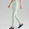 Leggings aderenti da fitness “Verde Nero Verde acqua”