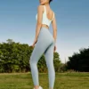 Leggings da allenamento con logo stampato “Teal”