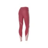 Leggings fitness aderenti in maglia con stampa a lettere “Burgundy”
