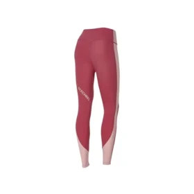 Leggings fitness aderenti in maglia con stampa a lettere “Burgundy”