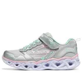 “Light Heart Lights Love Spark” da ragazza “Grigio Rosa”