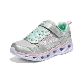 “Light Heart Lights Love Spark” da ragazza “Grigio Rosa”