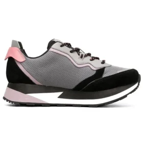 Low-Top Grigio/Nero