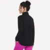 Maglia morbida Ottoman con zip a 1/4 Maglia morbida Ottoman con zip a 1/4