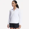 Maglia morbida Ottoman con zip a 1/4 Maglia morbida Ottoman con zip a 1/4