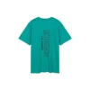 Maglia Skechers da uomo a maniche corte con collo rotondo, blu