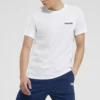 Maglia stampata a maniche corte Modello per coppia Bianco