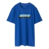 Maglietta a maniche corte da uomo Skechers con stampa, blu