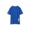 Maglietta a maniche corte Skechers da uomo con stampa, blu