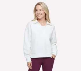 Maglietta a maniche lunghe con colletto Downtown Cozy Fit