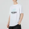 Maglietta con logo stampato “Bianco Blu Nero”