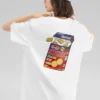 Maglietta con stampa “Bianco Nero Rosso”
