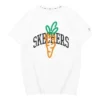 Maglietta con stampa Skechers x Carrots “Bianco Arancione Nero”